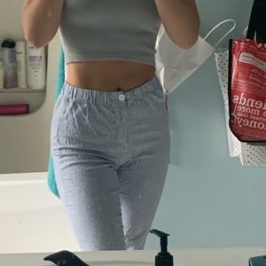 brandy melville striped pants